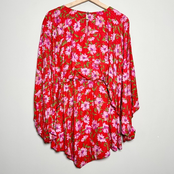 Love Shack Fancy Mambo Red Anila Mini Dress Size Small - Picture 7 of 8